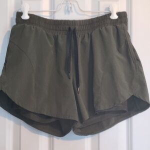 Avia Dark Green Women's Athletic Shorts